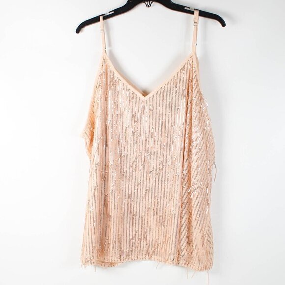 Maurices Sequin Fringe Cami - NWT - Size 3X - Picture 2 of 10